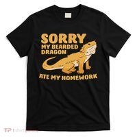 Bearded Dragon School My Bearded Dragon Ate My Homework T-Shirt thumb 0