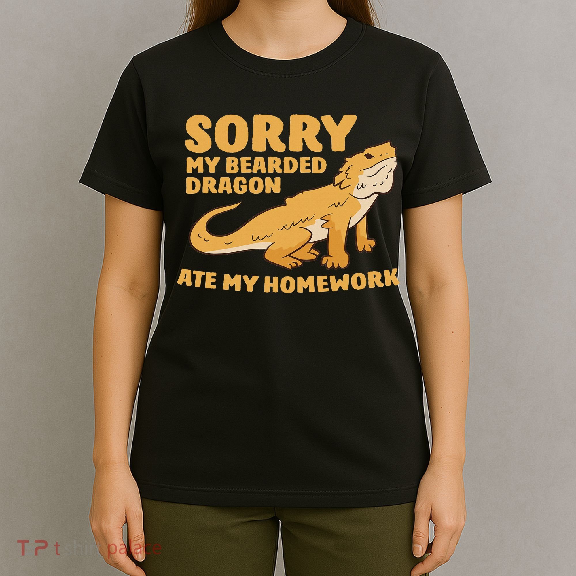 Bearded Dragon School My Bearded Dragon Ate My Homework T-Shirt