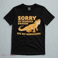 Bearded Dragon School My Bearded Dragon Ate My Homework T-Shirt thumb 5