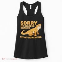 Bearded Dragon School My Bearded Dragon Ate My Homework Women's Tank Top thumb 0