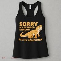 Bearded Dragon School My Bearded Dragon Ate My Homework Women's Tank Top thumb 3