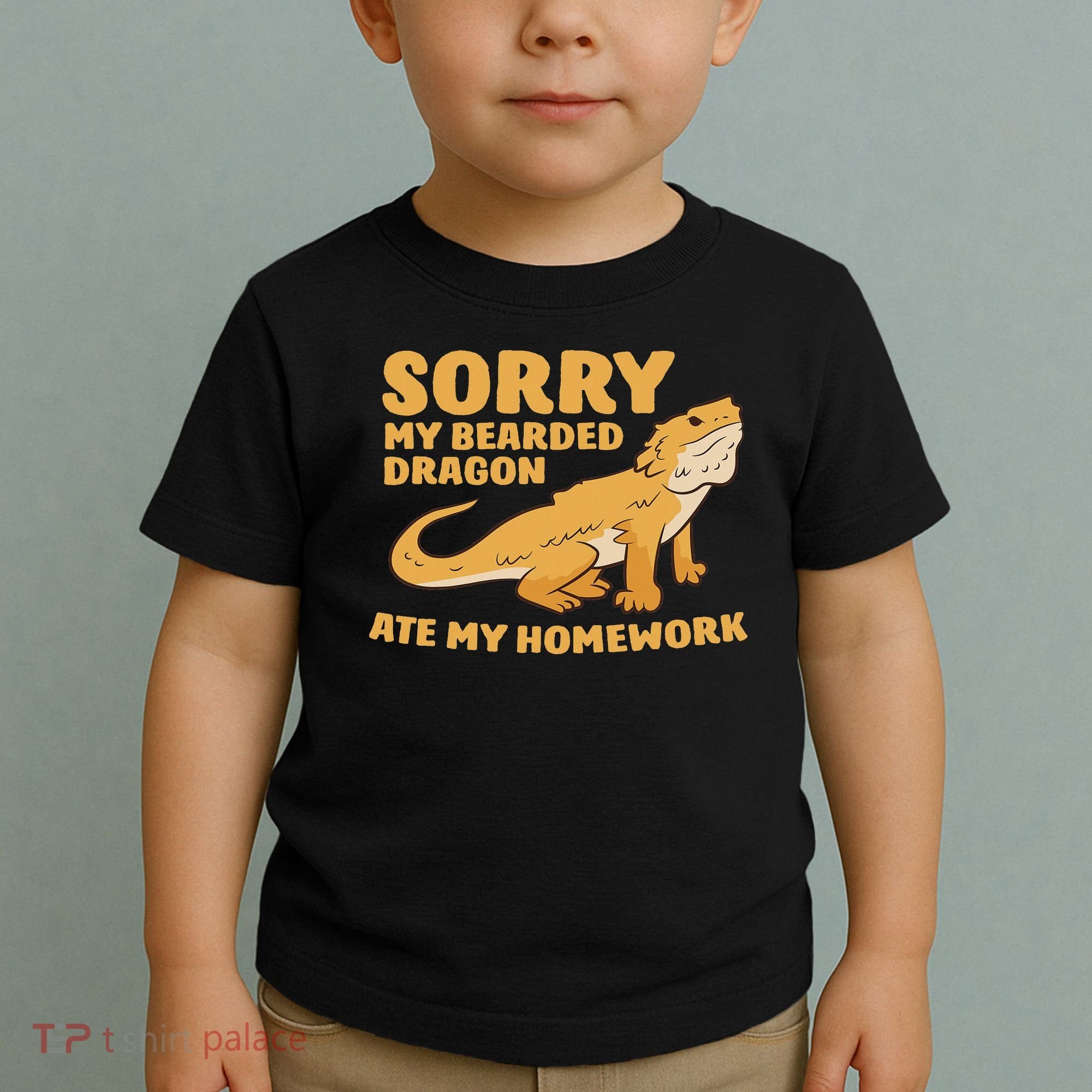 Bearded Dragon School My Bearded Dragon Ate My Homework Toddler T-Shirt