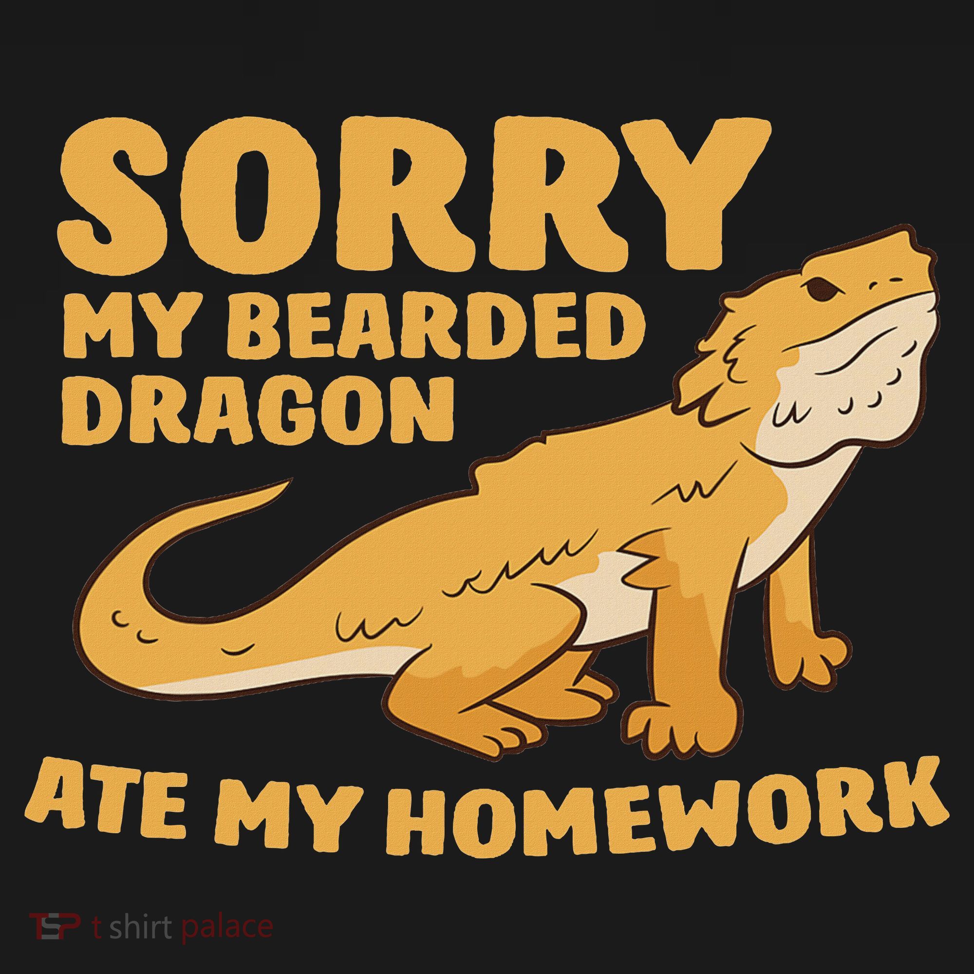 Bearded Dragon School My Bearded Dragon Ate My Homework Kids Sweatshirt