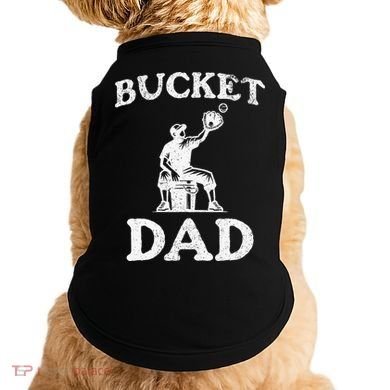Bucket Dad Softball Dad Baseball Doggie Tank