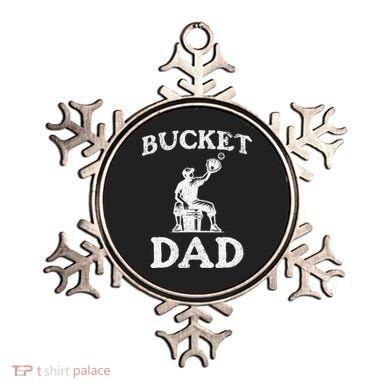 Bucket Dad Softball Dad Baseball Ornament