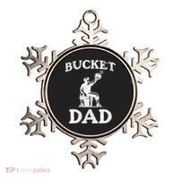 Bucket Dad Softball Dad Baseball Ornament thumb 0