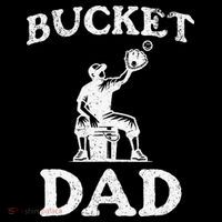 Bucket Dad Softball Dad Baseball Ornament thumb 1