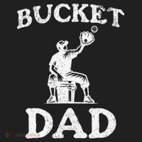 Bucket Dad Softball Dad Baseball Hat thumb 2