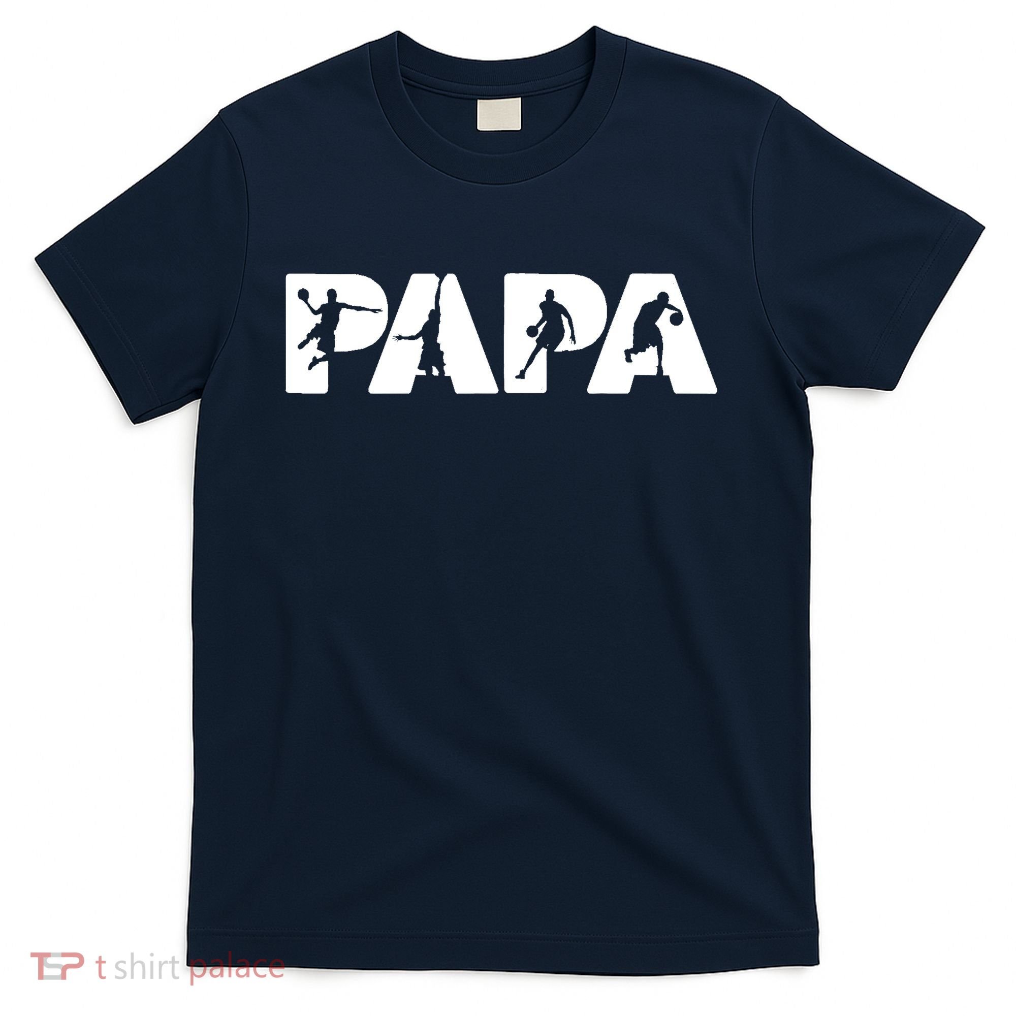 Basketball Dad T, Funny Papa Basketball Father T-Shirt