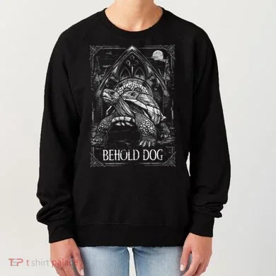 Behold Dog Turtle Elden Merch Women's Sweatshirt