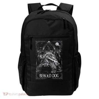 Behold Dog Turtle Elden Merch Backpack
