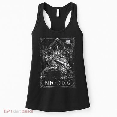 Behold Dog Turtle Elden Merch Women's Tank Top