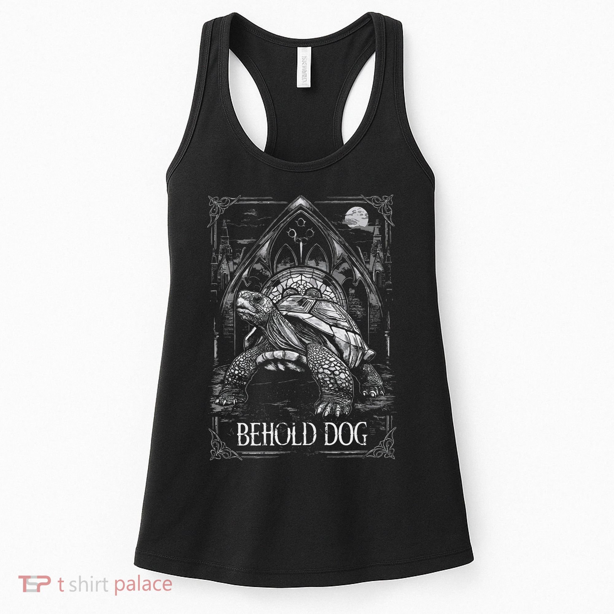 Behold Dog Turtle Elden Merch Women's Tank Top