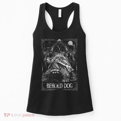 Behold Dog Turtle Elden Merch Women's Tank Top
