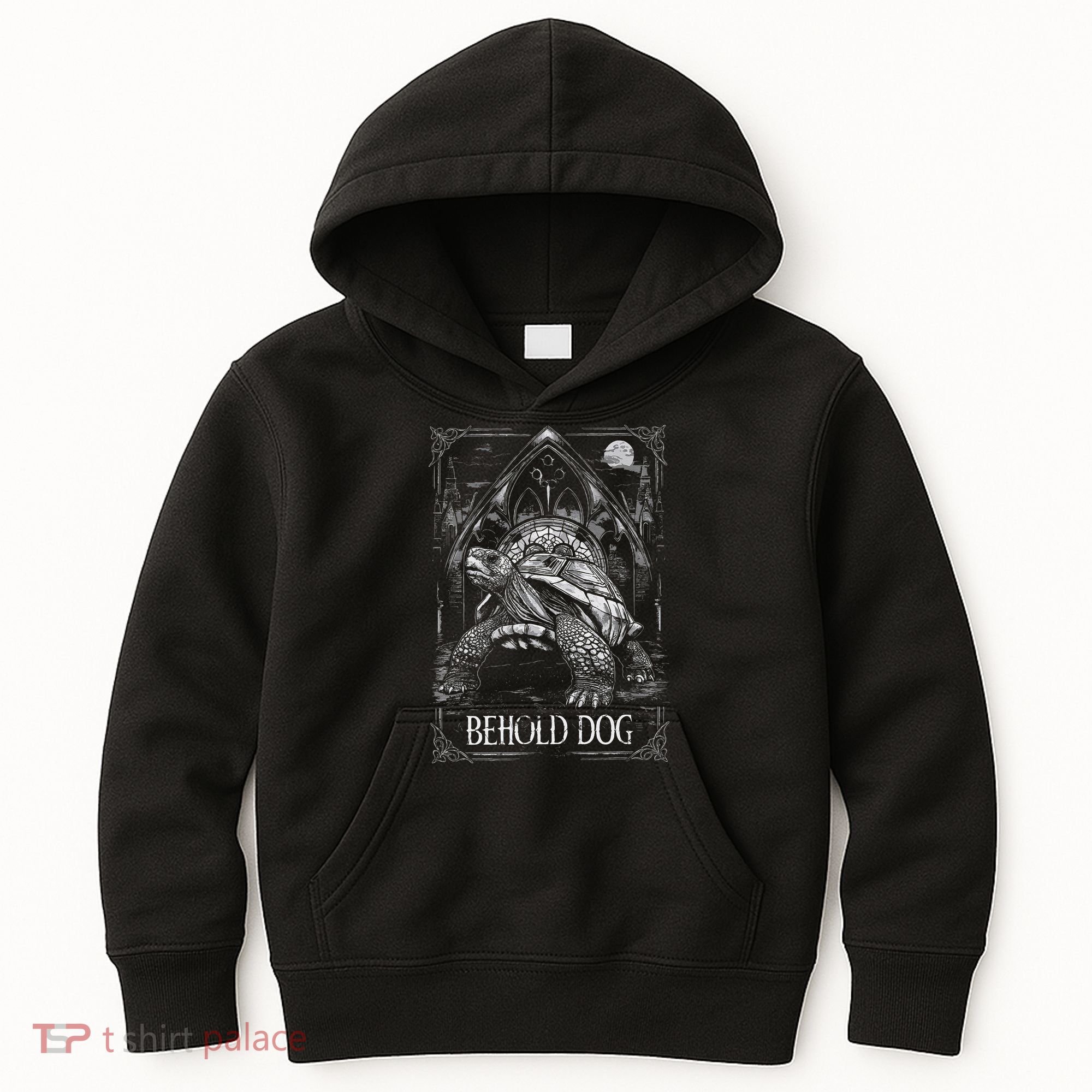 Behold Dog Turtle Elden Merch Kids Hoodie
