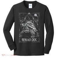 Behold Dog Turtle Elden Merch Kids Long Sleeve Shirt thumb 0