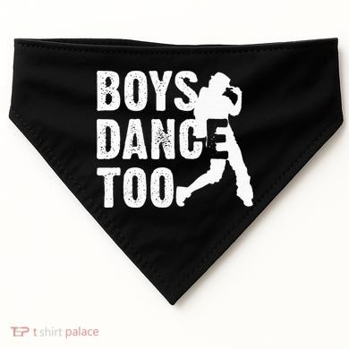 Boy Dance Too Cool Dancing Dancer USA-Made Doggie Bandana
