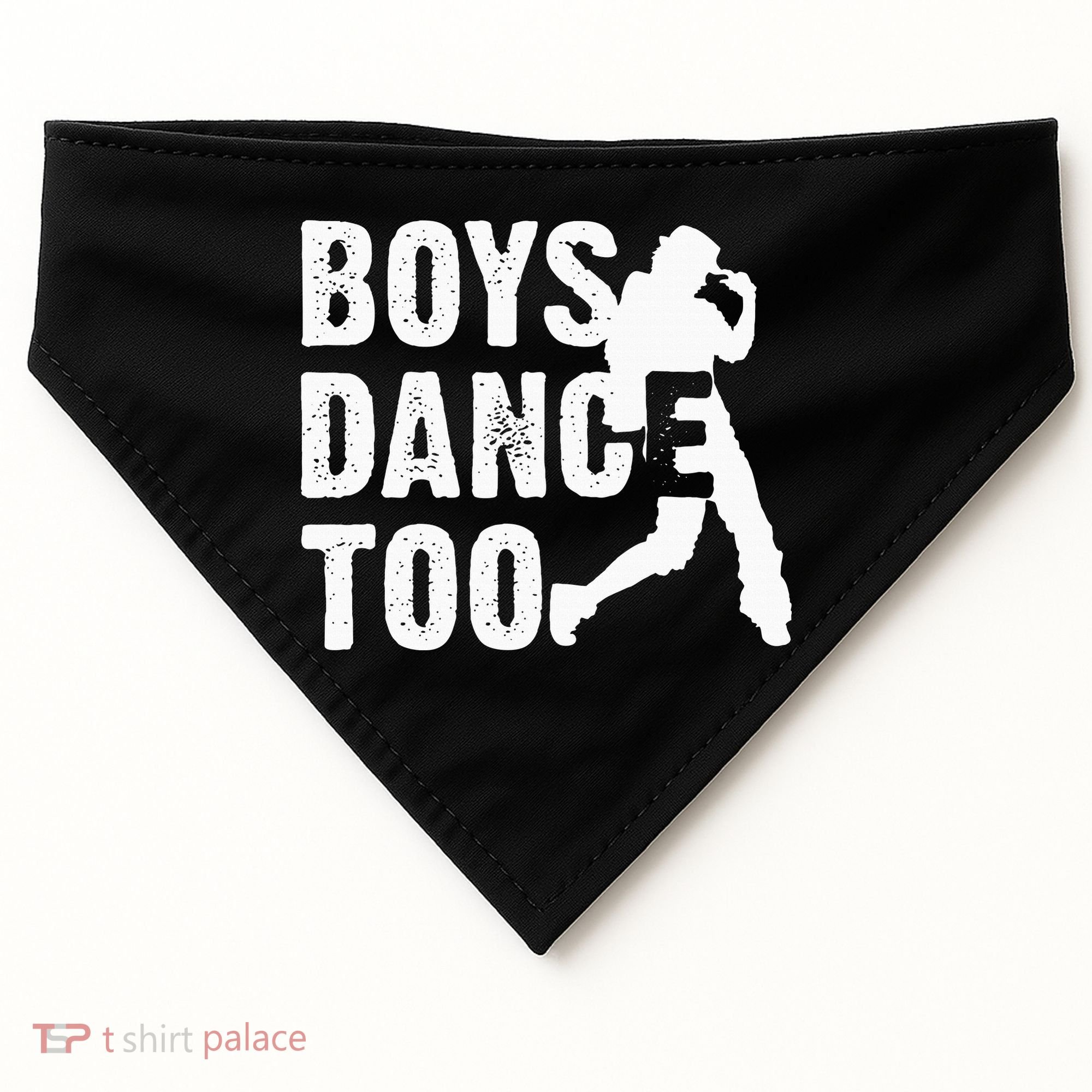 Boy Dance Too Cool Dancing Dancer USA-Made Doggie Bandana