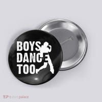 Boy Dance Too Cool Dancing Dancer Button thumb 0