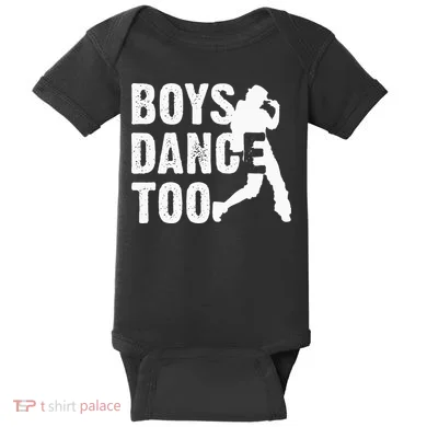 Boy Dance Too Cool Dancing Dancer Baby Bodysuit