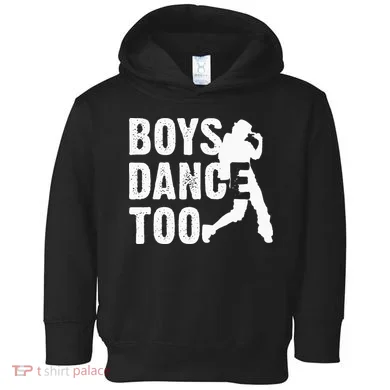 Boy Dance Too Cool Dancing Dancer Toddler Hoodie