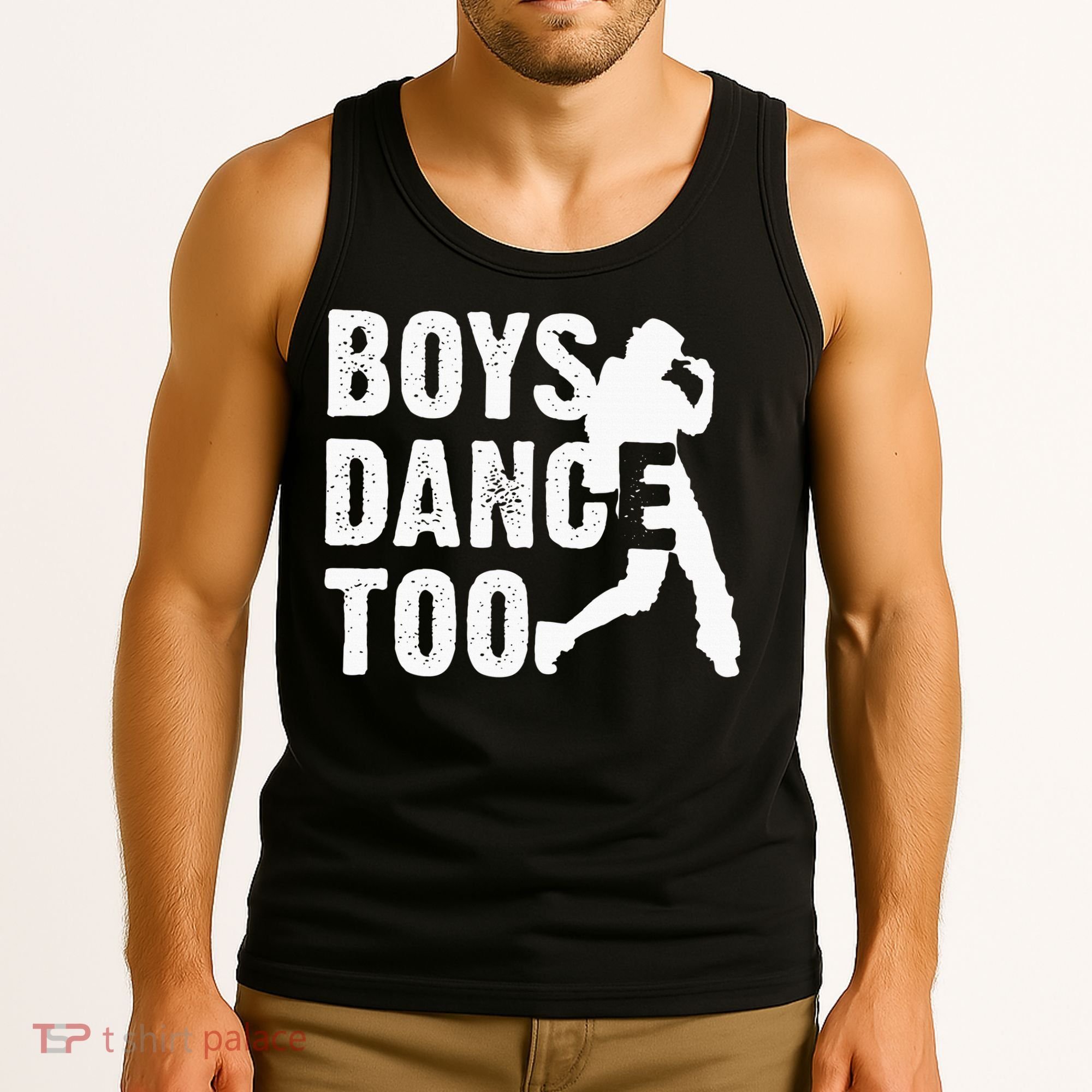Boy Dance Too Cool Dancing Dancer Tank Top
