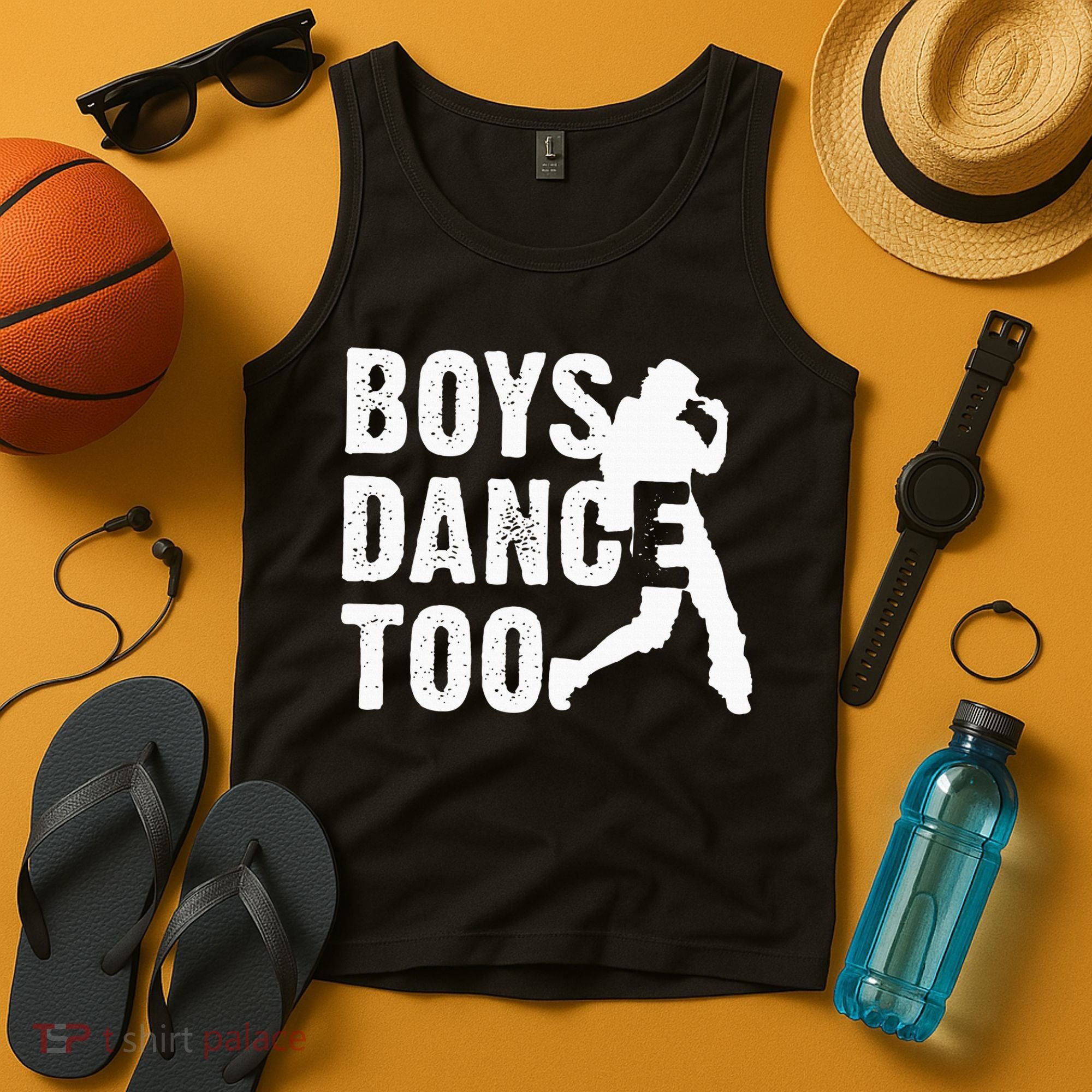 Boy Dance Too Cool Dancing Dancer Tank Top