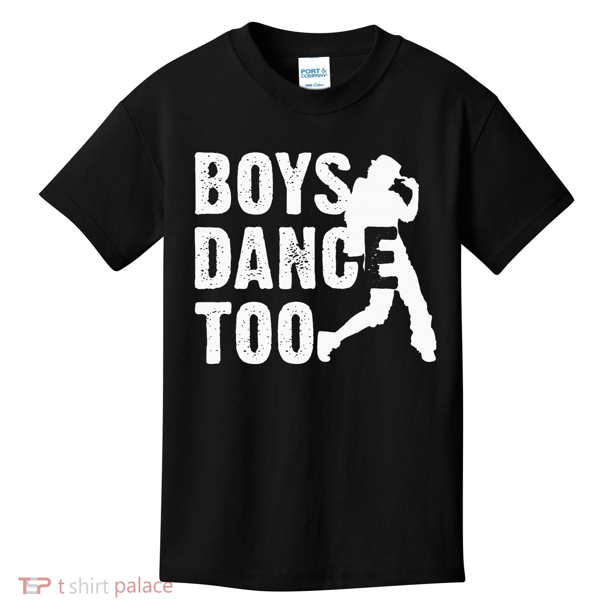 Boy Dance Too Cool Dancing Dancer Kids T-Shirt