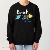 Beach Days Travel Vacation Summer Women's Sweatshirt thumb 0