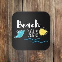 Beach Days Travel Vacation Summer Coaster thumb 0