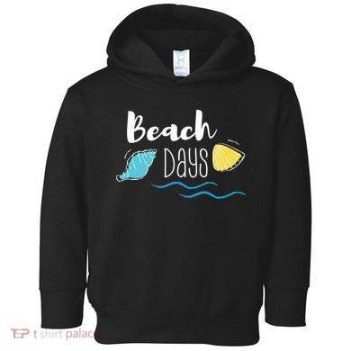 Beach Days Travel Vacation Summer Toddler Hoodie