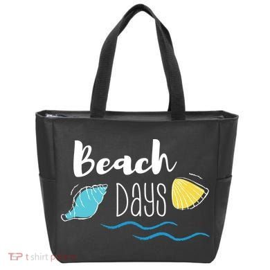 Beach Days Travel Vacation Summer Tote Bag