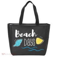 Beach Days Travel Vacation Summer Tote Bag thumb 0