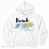 Beach Days Travel Vacation Summer Hoodie thumb 0