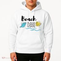 Beach Days Travel Vacation Summer Hoodie thumb 2