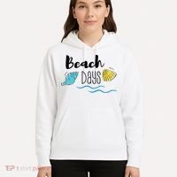 Beach Days Travel Vacation Summer Hoodie thumb 5