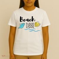 Beach Days Travel Vacation Summer T-Shirt thumb 4
