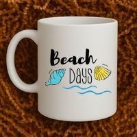 Beach Days Travel Vacation Summer Coffee Mug thumb 2