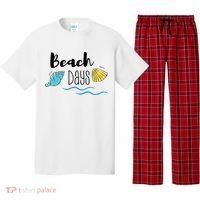 Beach Days Travel Vacation Summer Pajama Set thumb 0