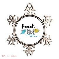 Beach Days Travel Vacation Summer Ornament thumb 0