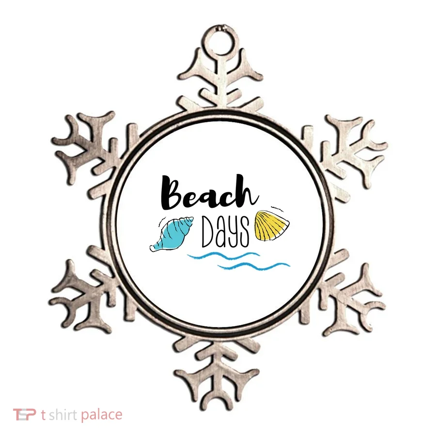 Beach Days Travel Vacation Summer Ornament