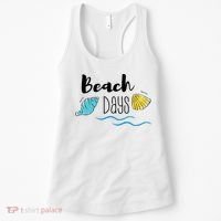 Beach Days Travel Vacation Summer Women's Tank Top thumb 0