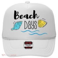 Beach Days Travel Vacation Summer Hat thumb 0
