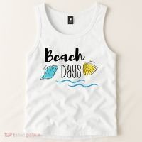 Beach Days Travel Vacation Summer Tank Top thumb 2