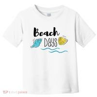 Beach Days Travel Vacation Summer Toddler T-Shirt thumb 0