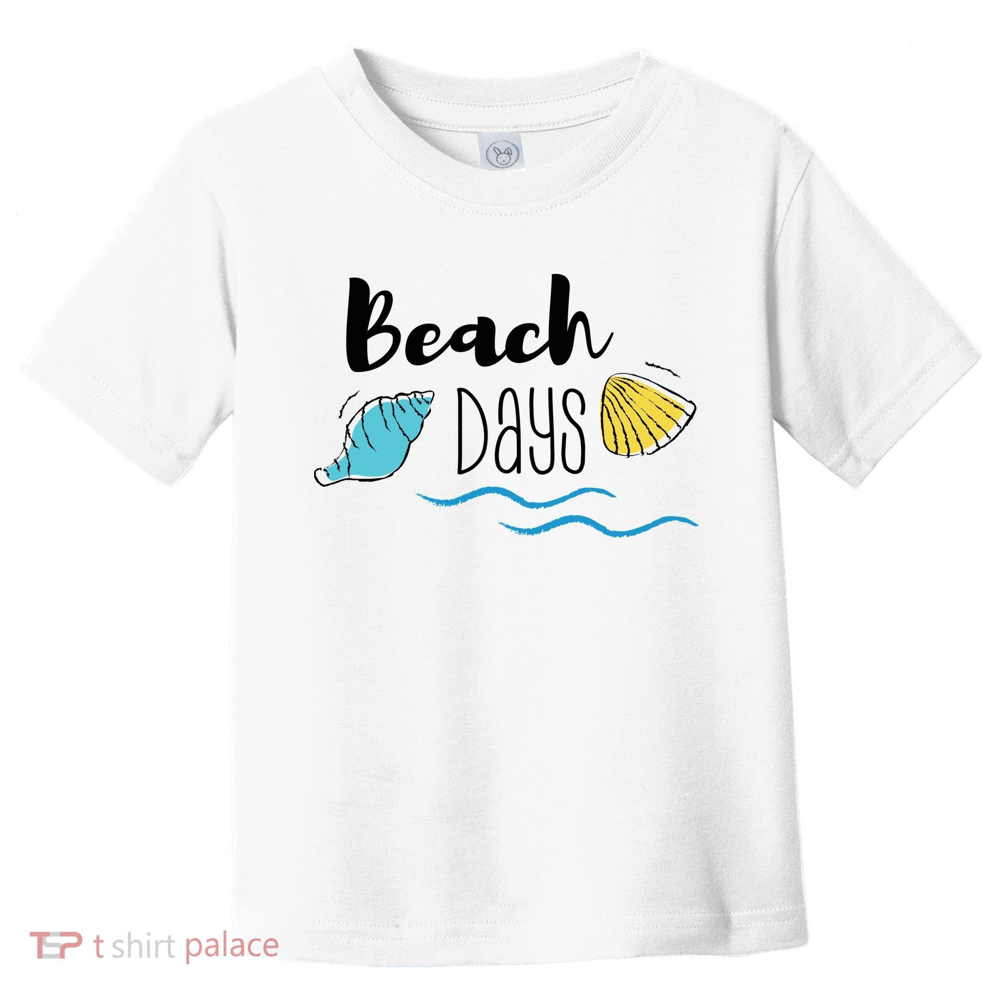 Beach Days Travel Vacation Summer Toddler T-Shirt