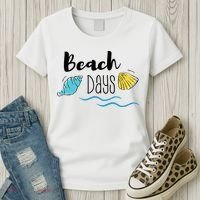 Beach Days Travel Vacation Summer Women's T-Shirt thumb 3