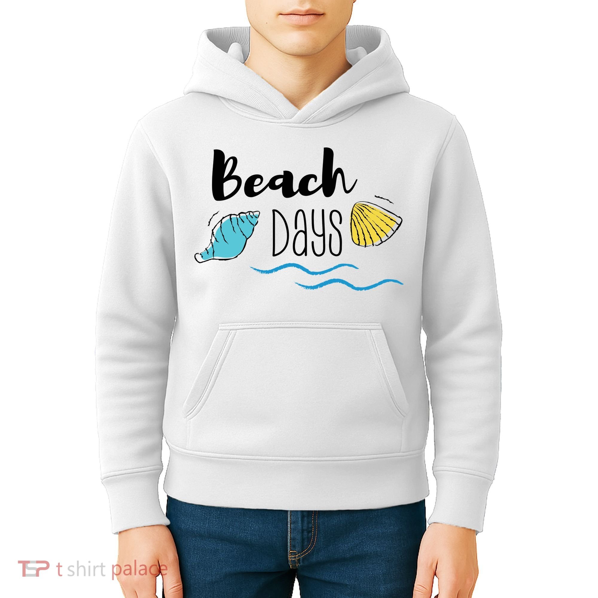 Beach Days Travel Vacation Summer Kids Hoodie