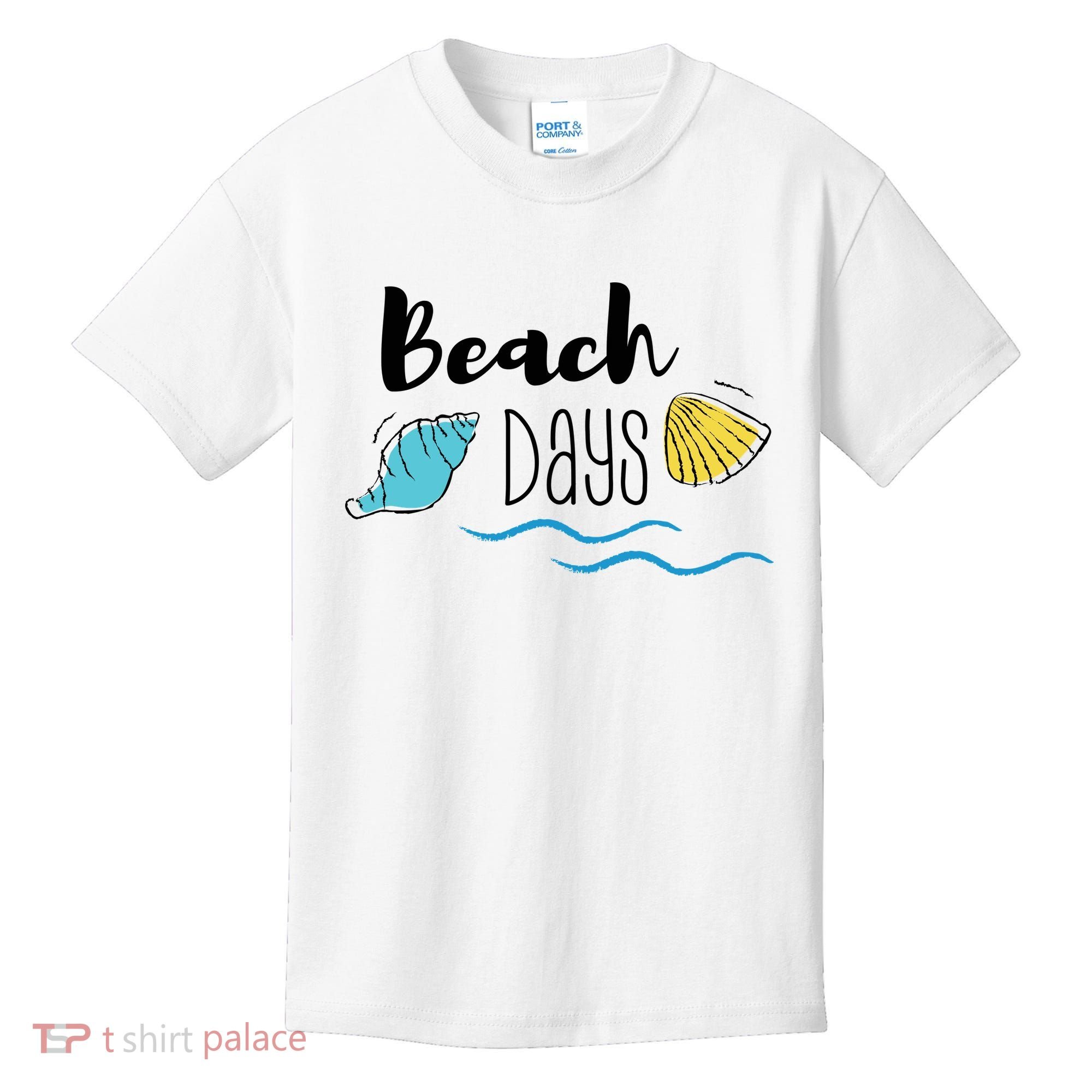 Beach Days Travel Vacation Summer Kids T-Shirt
