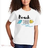 Beach Days Travel Vacation Summer Kids T-Shirt thumb 2
